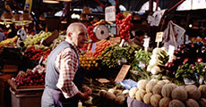 Visit to the central food market