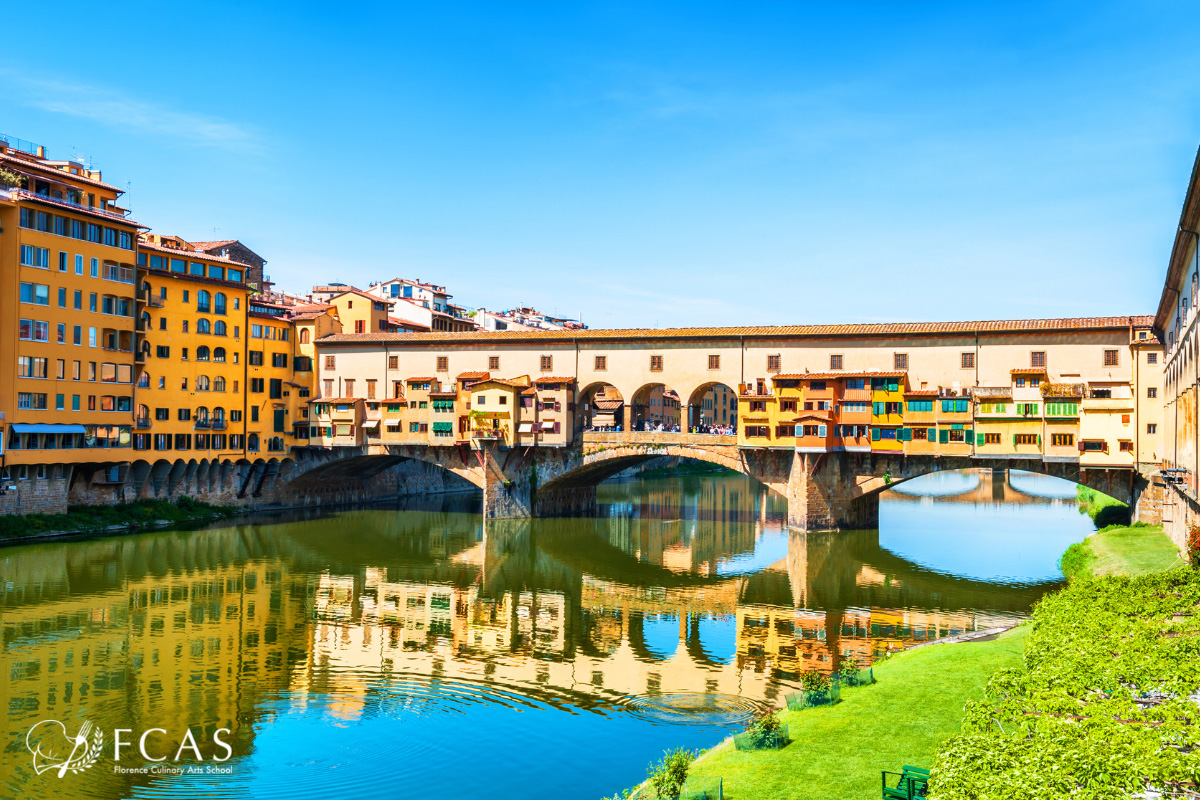 イタリアコロナ情報　イタリア料理留学　ベッキオ橋