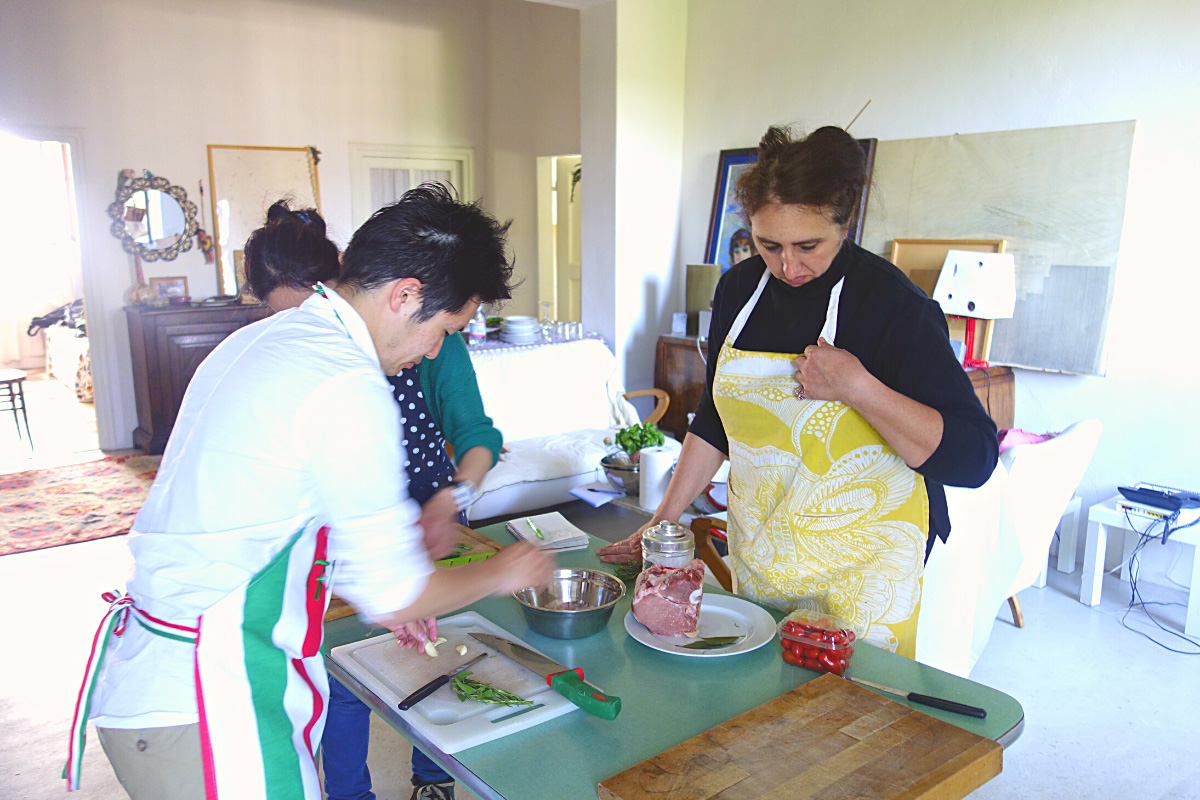イタリア料理留学　イタリア家庭料理