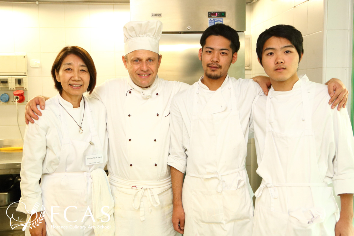 イタリア料理留学　シェフ養成コース　フランチェスコ先生