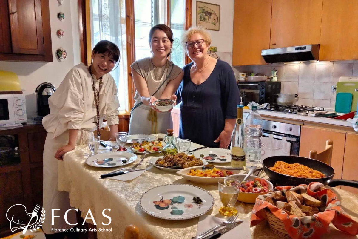 イタリア料理留学　イタリア家庭料理コース