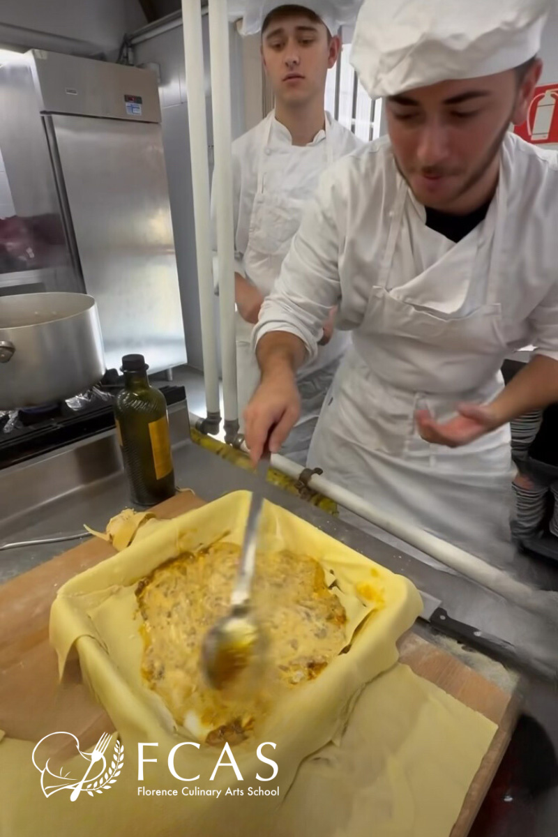 イタリア料理留学　シェフ養成コース　特別な日の料理作り