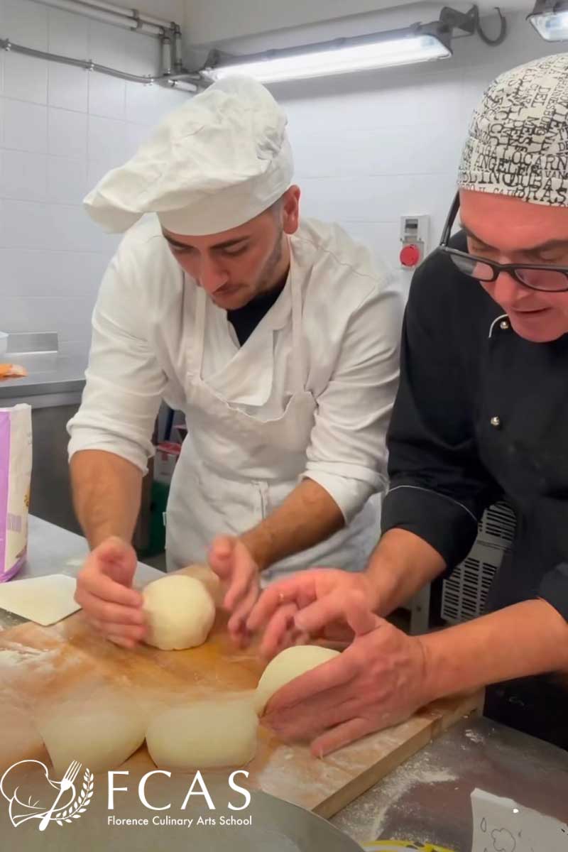 イタリア料理留学　シェフ養成コース　パン講座