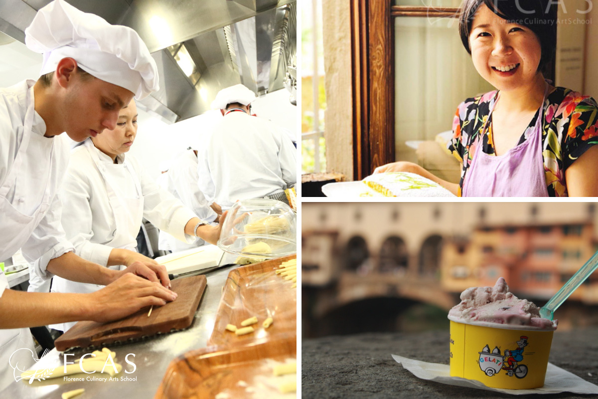 イタリア料理留学　シェフ養成コース　家庭料理コース　ジェラートコース　2024年留学