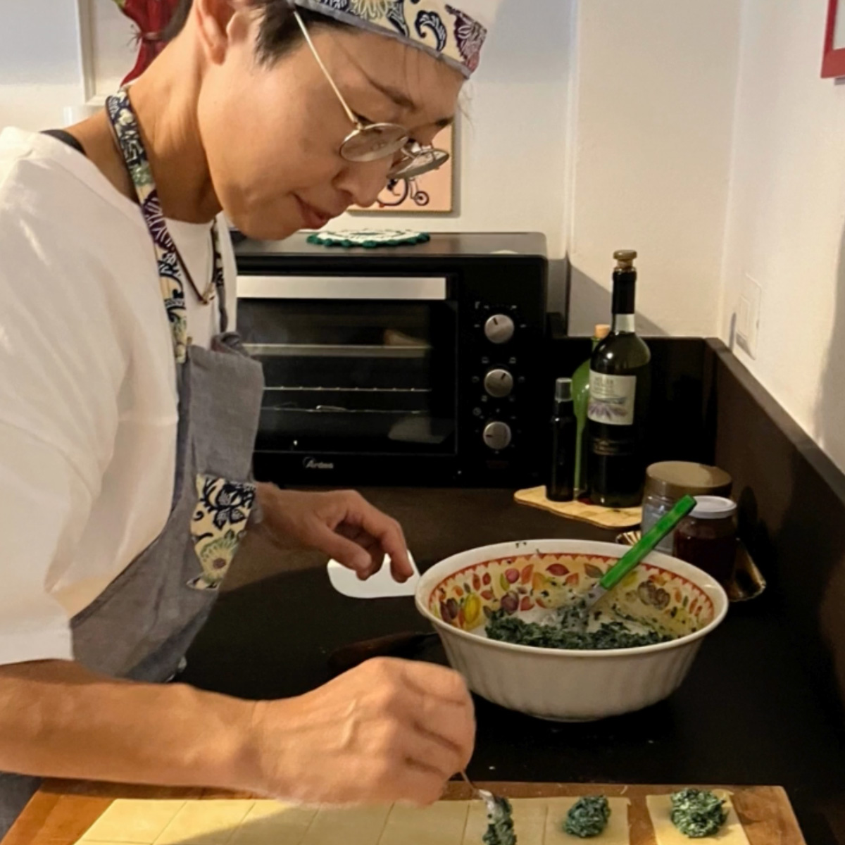 イタリア料理留学 生パスタレッスン