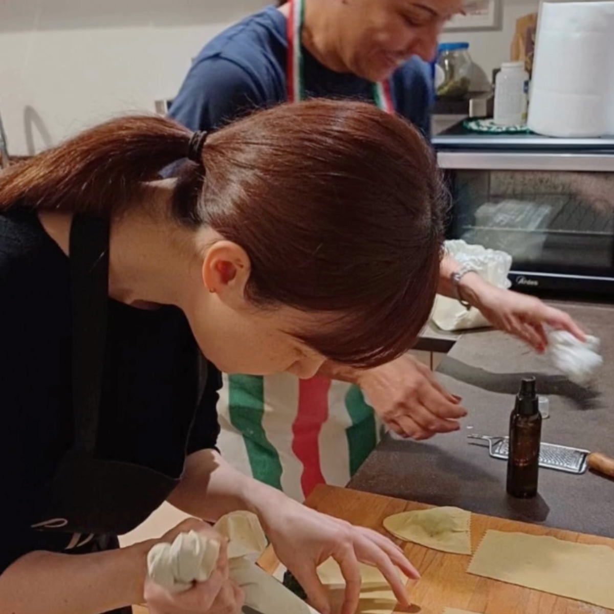 イタリア料理留学　フィレンツェ料理学園　家庭料理　ジェラート