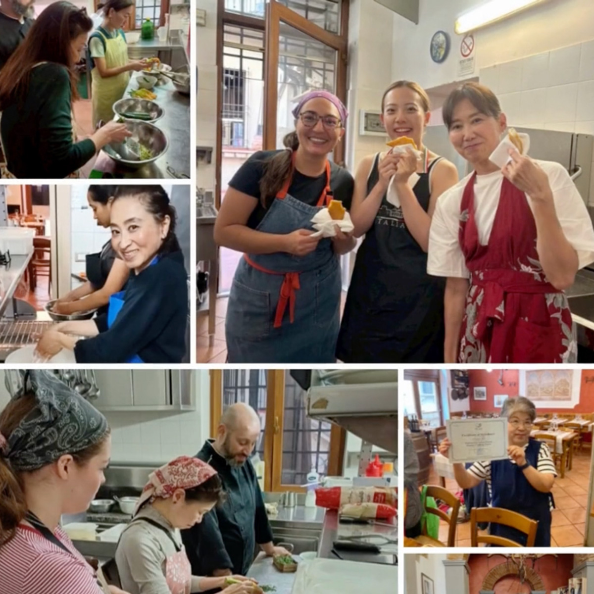 イタリア料理留学 イタリア家庭料理コース満員御礼
