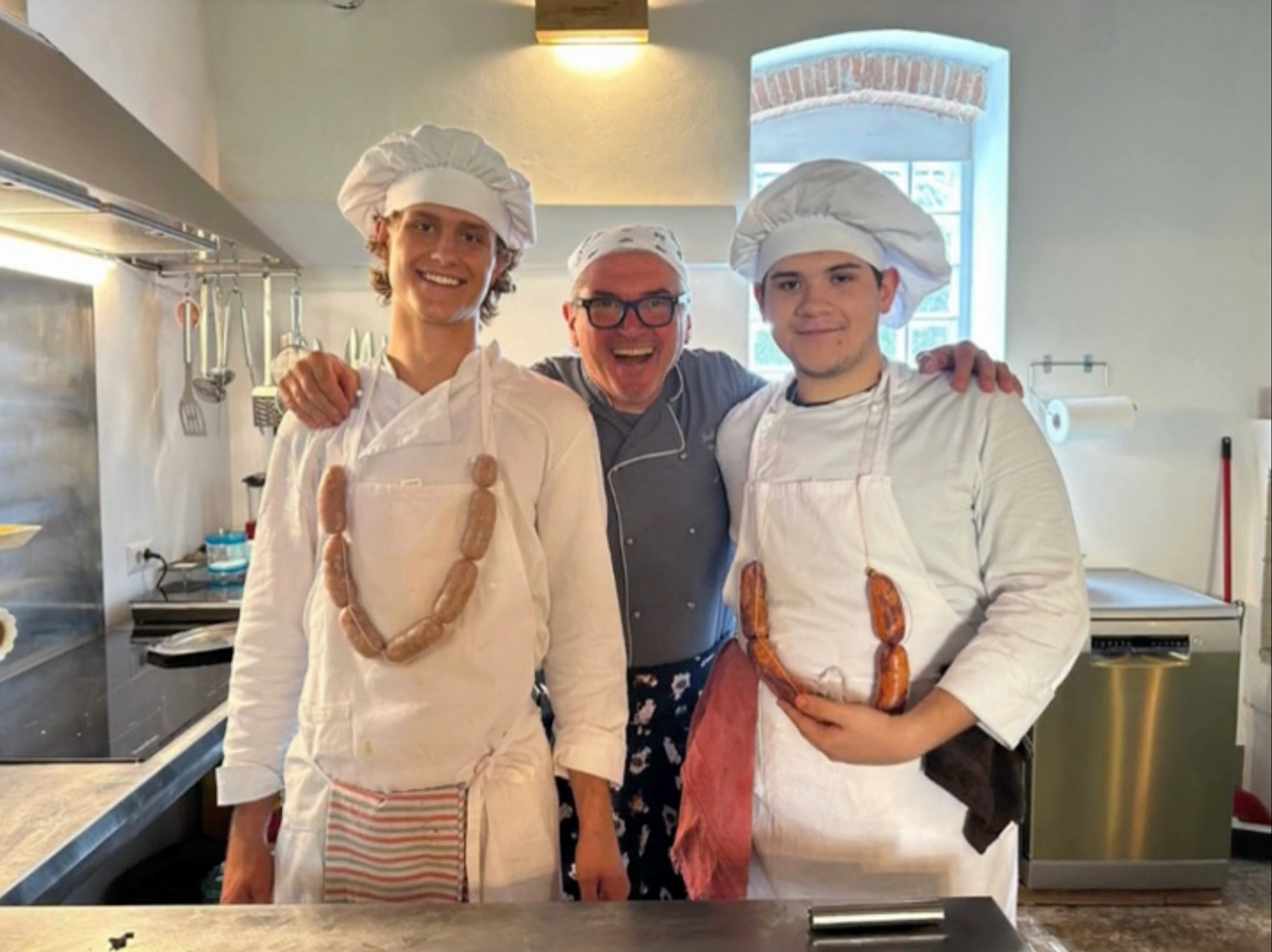 イタリア料理留学　シェフ養成コース　サルシッチャ・ピッツァ
